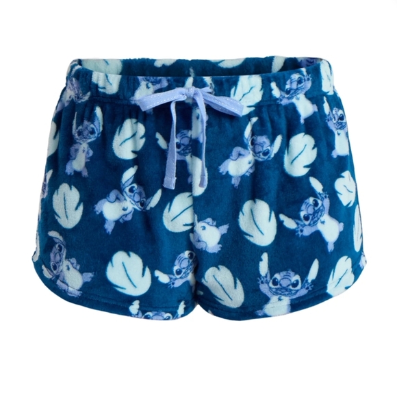 Disney Women's Stitch Minky Sleep Shorts - Picture 3 of 8